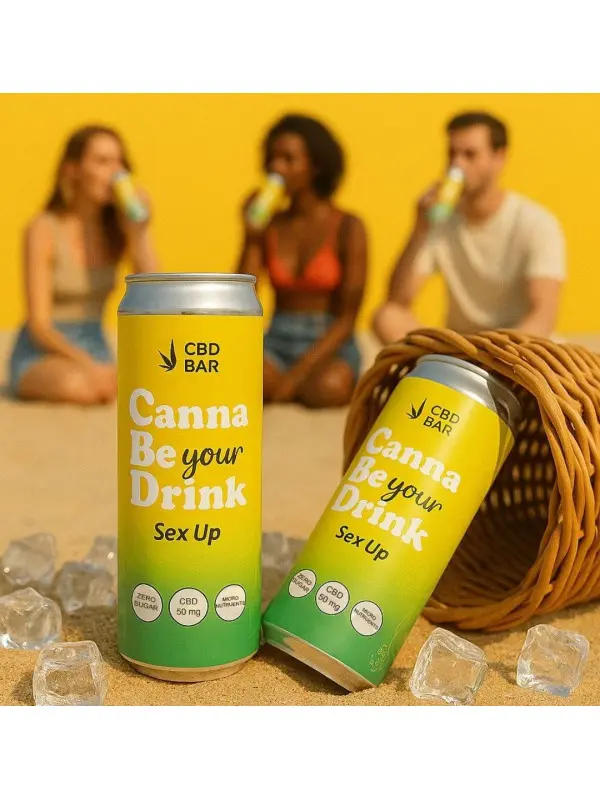 Купить CannaBeDrink SEX UP 330 мл 50 мг CBD ⭐️ Напиток из КБД